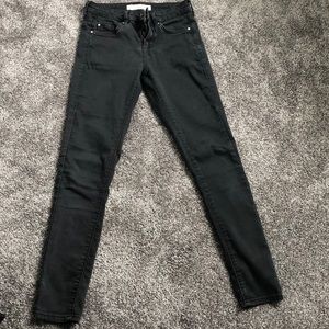 Topshop black jean